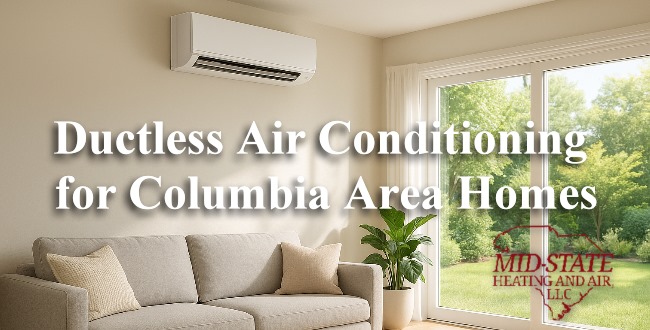Ductless Air Conditioning for Columbia Homes