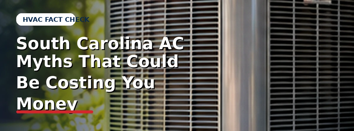 South Carolina AC Myths That Could Be Costing You Money