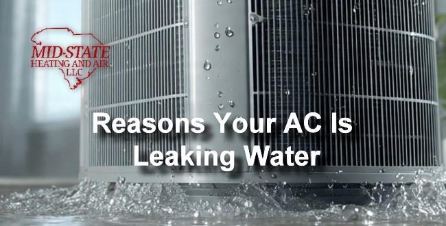 Reasons your AC is leaking water